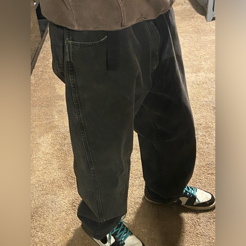 Y2k Baggy black jeans